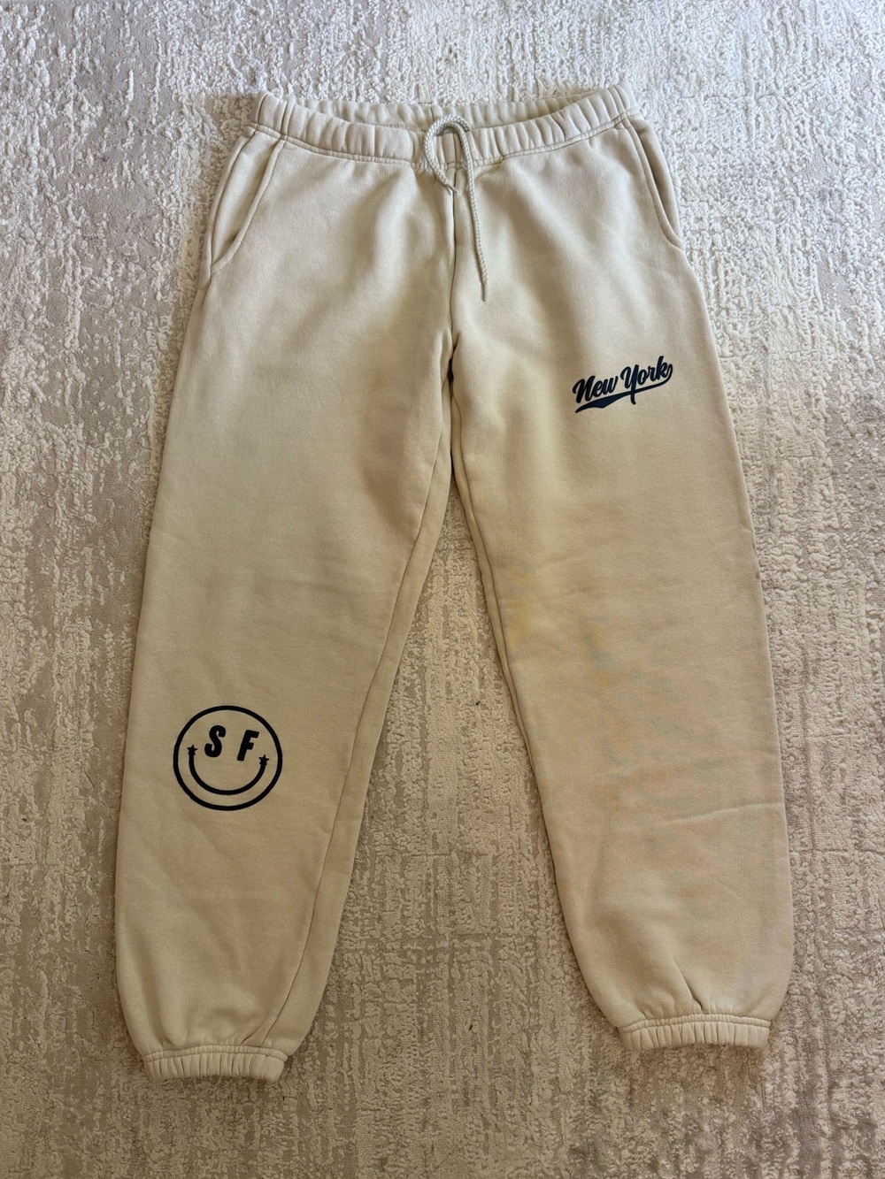 STARFIT 'New York' Graphic Jogger Sweatpants